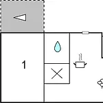 Apartment One-bedroom In Okrug Gornji
